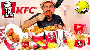 تحدي المنيو الكامل من كنتاكي بمعدل ۲٥۰۰۰ سعرة حرارية Kfc Full Menu Challenge Asmr Eating Youtube