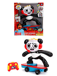 Find & download free graphic resources for panda cartoon. Amazon Com Jada Toys Ryan S World Toy Review Combo Panda Wheely Popping Stunt Skateboard Rc Remote Control Vehicle 2 4 Ghz Toys Games