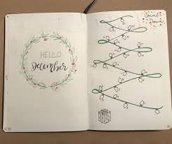 Hello December Page And Count Down To Christmas Page Retry Bullet Journal December Bullet Journal Bullet Journal Books Bullet Journal Diy