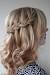 Prom Waterfall Braid With Curls Short Hair