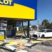 Each important section will be clearly labeled so you know where to fill in the information. Breaking Driver Crashes Car Into Amscot Check Cashing Store On Malabar Road In Palm Bay