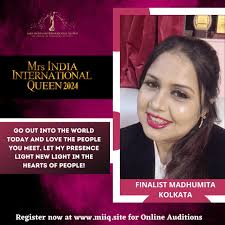 MRS INDIA INTERNATIONAL QUEEN FINALIST Mrs. Debarati Das Mukherjee