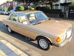 Champagne The Epitome Of Refinement And Luxury Just Like This Classic W123 In Champagne Gold Which You Can See In The F Classic Cars Car Boot Sale Car Boot
