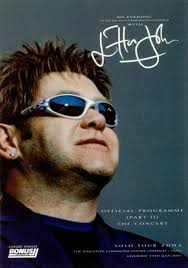 Elton John Solo Tour 2003 UK tour programme (497304) TOUR PROGRAMME