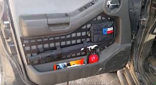 Nissan Xterra Molle Side Door Panel Nissan Xterra Tactical Truck Nissan