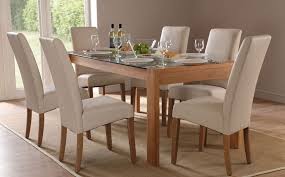 Callisto 150 Oak And Glass Dining Table And 4 Chairs Set Grange Cream Dining Room Furniture Modern Contemporary Dining Room Sets Modern Dining Room