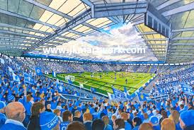 Leicester city football club is a professional team from leicester in the east midlands. King Power Stadium Fine Art Jigsaw Puzzle