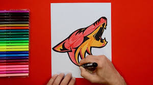 All logotypes aviable in high quality in 1080p or 720p resolution. How To Draw The Arizona Coyotes Logo Nhl Team Youtube