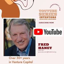 Grab a seat in the office of venture capitalist Fred Haney as he critiques  investor pitches from CEOs of startup companies. Fred has worked with 100's  of startups as a VC, angel
