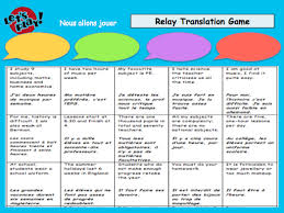 Aqa Gcse French Module 6 Au College Relay Translation Gcse French Aqa French Gcse Gcse