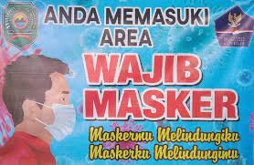 Bersih dan kering daerah yang diinginkan. Pemasangan Stiker Wajib Masker Website Desa Parakan