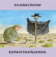 Estos enunciados provienen de fuentes externas y pueden ser poco precisos. El Clemente Ingles Lunes Vocabulario General Scarecrow
