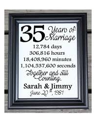 35th Wedding Anniversary Cotton Print 35th Wedding Gift 35 Etsy 15th Wedding Anniversary 9th Wedding Anniversary 3rd Wedding Anniversary