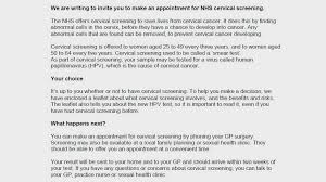 What you need to know about cervical cancer. Cervical Cancer Smear Test Letters Appalling Bbc News
