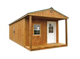 All cabins are built to order Graceland Portable Buildings