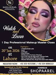 Join me for the ultimate makeup masterclass 💄 let's level up your skills!  On 20th January 2026 in Lahore Pakistan#makeuptutorial #makeuplover  #makeupartist #makeuplahore
