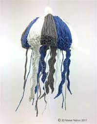 What Can You Do With A 3d Pen Jellyfish Www 3dmakernation Com Pdf Stencil And Instruction Attached 3d Pen Pen Inspiration 3d Pen Art