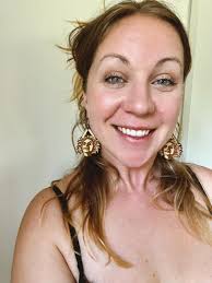 Beetlejuice Drop Earrings (teal Top)