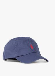 Cotton Cap With Embroidered Logo Boathouse Navy Polo Ralph Lauren Men Place Des Tendances