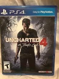Used Copy Of Ps4 Uncharted 4 A Thief S End This Game Was Only Played One Time And Is In Like New Condition Please Loo Ps4 Uncharted Uncharted A Thief S End