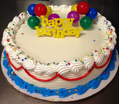 Best Birthday Cake Flavours List Happy Birthday Dq Ice Cream Cake With Balloons Cake Birthday Cake Decorating Ice Cream Cake