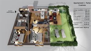 Ein ruhiger und privater rückzugsort aus der hektik des alltags. 3 Zimmer Wohnung Kaufen In Sibiu Eigener Garten New Concept Living 9162