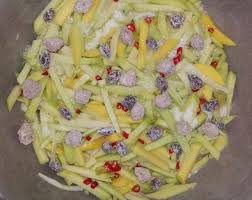 3 biji cili padi ( lebihkan jika nak pedas ). Resepi Jeruk Mangga Asam Boi Viral