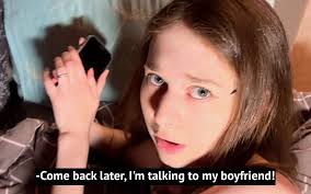 Im talking to my boyfriend right now, I remember I promised you sex by  Anna Sibster | Faphouse