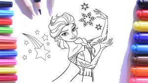 Kitapçığın sağ ve sol tarafında bulunan oklara tıklayarak sayfalar arasında geçiş yapın. Frozen Elsa Keceli Kalem Boyama Sayfasi Karlar Ulkesi Elsa Boyama Cocuklar Icin Youtube