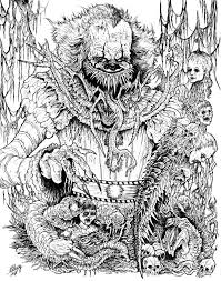 Scopri ricette, idee per la casa, consigli di stile e altre idee da provare. Pennywise The Devourer This Is The Gory Pennywise I Ve Been Irking To Make For Sometime N Halloween Coloring Pages Hard Coloring Pages Coloring Pages For Kids