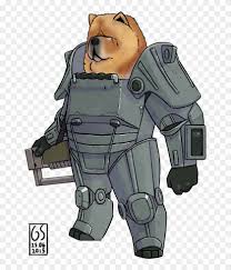 Power Armor Material Bat Files Dog In Power Armor Hd Png Download 663x900 5967641 Pngfind Fallout 4 power armor helmet drawing | helmet. power armor material bat files dog in