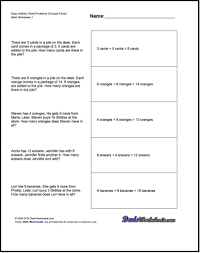 Word Problems Extra Facts Addition Word Problems Division Word Problems Math Word Problems Addition Words