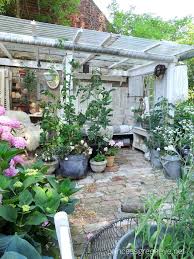 Pflanzzimmer Gartenzimmer Eingerichtet Im Shabbychic Hortensienblute Im Juli Eingerichtet Garden Gartenzimme Garden Room Room With Plants Patio Garden