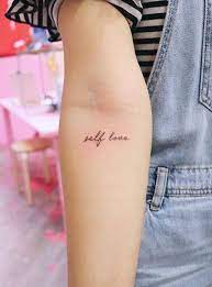 Some may have meaningful tattoos of a cross, character or an important person, but for. Selflovetattoo Hashtag On Twitter