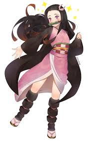 That's why giyu tomioka (he is a hashira ranked demon slayer corps member) gave her this and allows tanjiro to take her with him. Kamado Nezuko Kimetsu No Yaiba Image 2798197 Zerochan Anime Image Board
