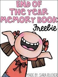 End Of The Year Memory Book Freebie Memory Book School Preschool Memory Book Memory Book Kindergarten