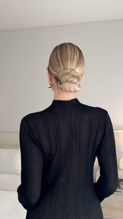 Sleek Low Bun
