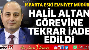 Halil Altan görevine iade edildi