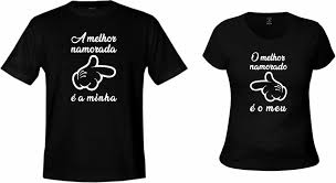 Significado de namorada tradução namorada. Kit 2 Camisetas Pretas Casal A Melhor Namorada E A Minha No Elo7 Master Personalizados 1254dfb