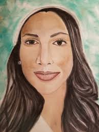 I painted her because I always wanted a little girl