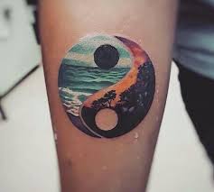 Cool Idea Tattoos Sun Tattoos Yin Yang Tattoos