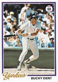 C.A.: 1978 Topps Bucky "*@!&%#ing" Dent