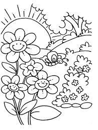 9 spring pictures to color. Spring Coloring Pages Best Coloring Pages For Kids Spring Coloring Sheets Spring Coloring Pages Preschool Coloring Pages