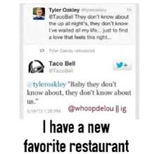 Tyler Oakley And Taco Bell Love One Direction One Direction Humor One Direction What Makes You Beautiful