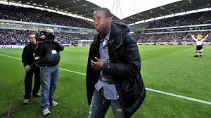Fabrice muamba with fiancée shauna magunda (picture: Emotions High As Fabrice Muamba Greets Fans At The Reebok Stadium