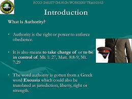 An acquired ability, whereas authority is a formal right, that vest in the hands of high officials or management personnel. Authority And Submission Romans 13 1 5 Introduction