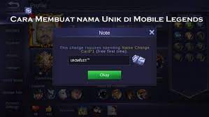 Bayangkan saja dengan mendapatkan akun mobile legend orang lain, kalian bisa memiliki akun gede yang 2. Nickname Mobile Legend Keren Tanpa Menggunakan Aplikasi Arenaponsel Com