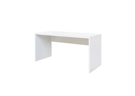 Markwellmöbel schreibtisch tucker in hochglanz lack weiß. Schreibtisch Glossi In Weiss Hochglanz Lack Versch Grossen Tischgrosse 120cm