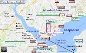 Where To Stay In Istanbul Old City Or Taksim Istanbul Tourist Map Istanbul Travel Istanbul Tourist Attractions