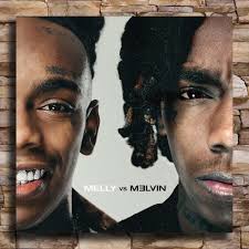 X431 YNW Melly Vs. Melvin Rap 2020 Mixtape Fabric Poster 32 24x24
